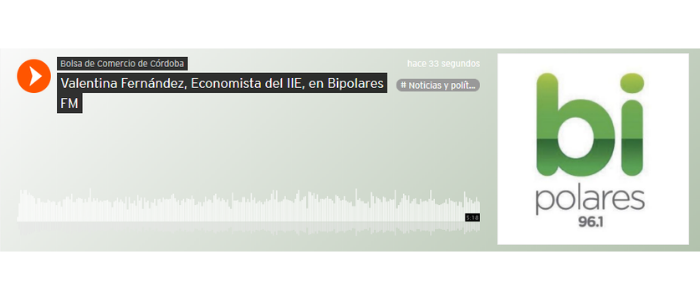 Valentina Fernández, Economista del IIE, en Bipolares FM